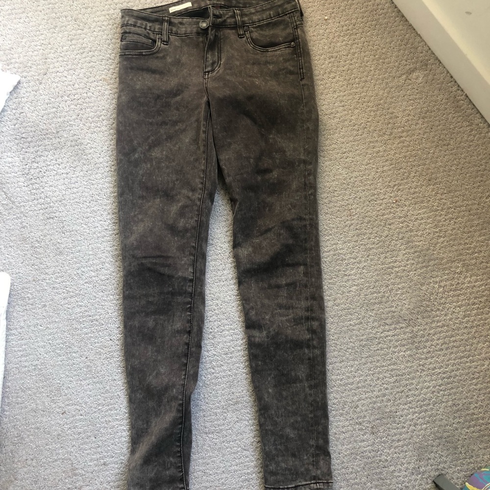 Size 6 Grey/brown skinny jeans